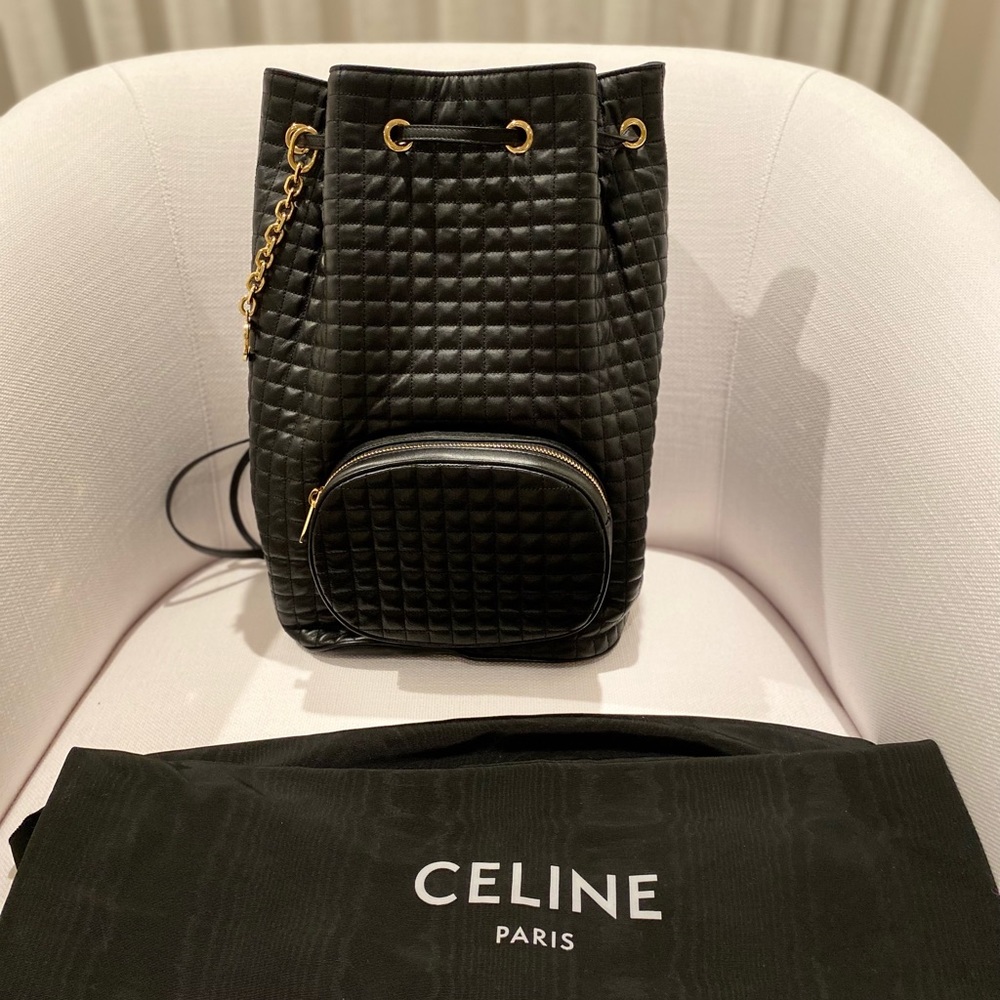 Brand New, Authentic Celine C Charm Backpack.